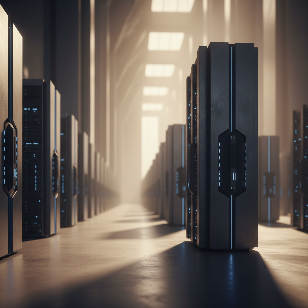 Complex network visualization showing interconnected AI supply chain dependencies